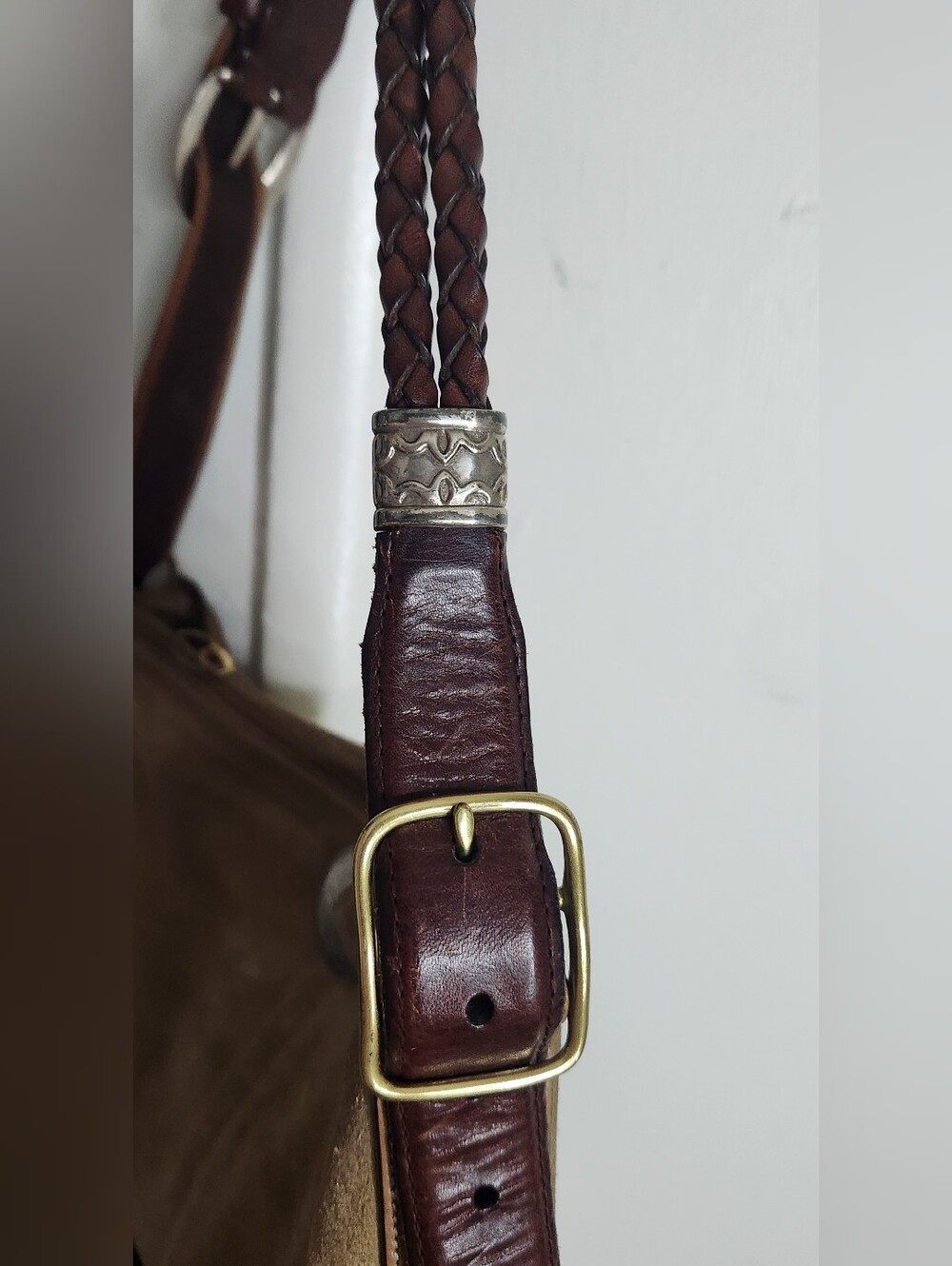 ✨️Coach Suede Fringe Shoulder Bag 🤎 Custom Western - Picture 8 of 16